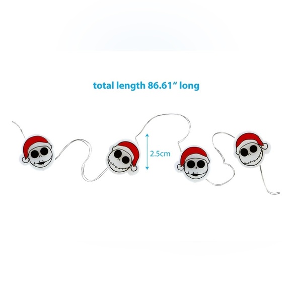 NWT nightmare before Christmas mini string lights 2 sets - Picture 2 of 7